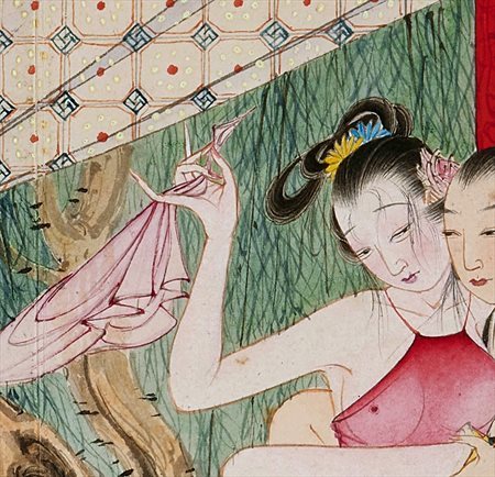 姜堰-迫于无奈胡也佛画出《金瓶梅秘戏图》，却因此成名，其绘画价值不可估量